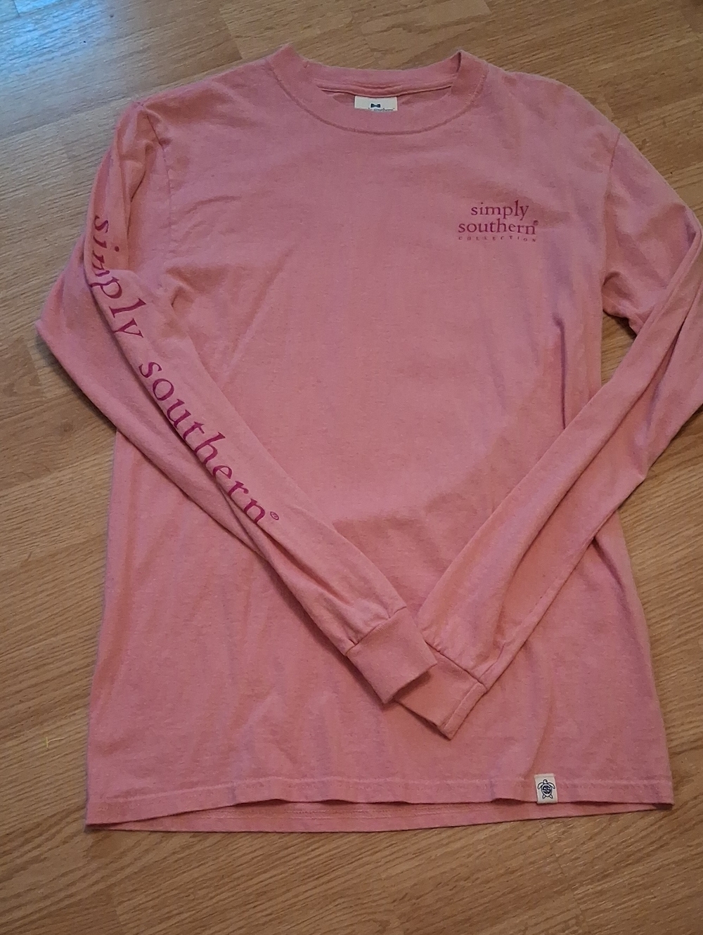 Simply Southern Pink Long Sleeve Graphic Tee